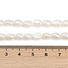 Natural Cultured Freshwater Pearl Beads Strands PEAR-P064-20H-06A-5