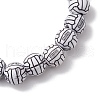 5Pcs 5 Styles Sport Ball Acrylic Beaded Stretch Bracelet Sets for Women BJEW-JB10657-01-5