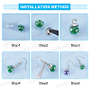 SUNNYCLUE DIY Dangle Earring Making Kits DIY-SC0001-65-4