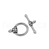 Stainless Steel Toggle Clasps PW-WG419A3-10-1