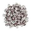Brass Grade A Rhinestone Spacer Beads RB-A014-Z8mm-10S-3