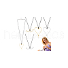 Aluminum Heart Pendant Necklaces NJEW-NB00005-7