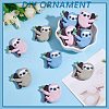 12Pcs 3 Colors Silicone Focal Beads JX781A-5