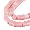 Natural Pink Opal Beads Strands G-T140-44B-02-3