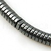 Non-magnetic Synthetic Hematite Beads Strands G-E165-3x1mm-1-1