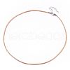 Waxed Cotton Cord Necklace Making MAK-S032-1.5mm-B16-2
