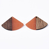 Resin & Wood Pendants RESI-S358-86B-04-2