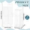 Transparent Plastic PVC Box Gift Packaging CON-WH0099-31B-2