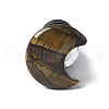 Moon Natural Tiger Eye Wine Stoppers DJEW-P021-D01-2