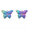 Ion Plating(IP) 201 Stainless Steel Pendants STAS-N098-227M-3