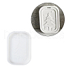 Christmas Series Hanging Tag DIY Pendant Decoration Silicone Molds DIY-M057-03G-1