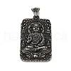 316 Surgical Stainless Steel Pendants STAS-D304-23AS-1