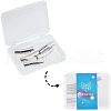 Unicraftale 304 Stainless Steel Bayonet Clasps STAS-UN0001-88D-7