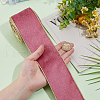 10 Yards Single Face Velvet Ribbon OCOR-WH0093-12B-3