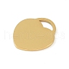 Ion Plating(IP) 304 Stainless Steel Pendants STAS-N090-T857G-01-2
