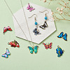 Printed Alloy Pendants PALLOY-TA0002-05-8