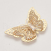 Brass Filigree Joiners Links KK-R082-02LG-3