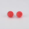 Round Silicone Focal Beads SI-JX0046A-45-2