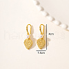 Brass Imitation Pearl Dangle Earrings GH2902-2-3