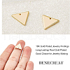 Brass Charms KK-BC0005-23G-3