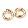 Rack Plating Brass Jump Rings KK-O139-18L-G-2