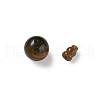 Natural Tiger Eye Buddhist Beads G-TA0001-02A-3