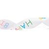 Single Face Polyester Printed Satin Ribbon SRIB-I005-04A-01-4