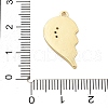 Brass Micro Pave Cubic Zirconia Pendants KK-L228-25B-G-3
