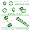 Unicraftale 16Pcs 8 Size 201 Stainless Steel Grooved Finger Ring Settings STAS-UN0051-60B-5