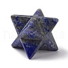 Natural Lapis Lazuli Sculpture Healing Crystal Merkaba Star Ornament G-C110-08A-2