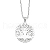 201 Stainless Steel Pendant Necklaces for Man NJEW-Q336-04D-P-1