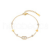 Stainless Steel Oval Link Bracelets for Women GP2425-1-1