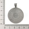 Viking 316 Surgical Stainless Steel Pendants STAS-E212-82AS-3