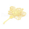 Brass Filigree Big Pendants KKC-T003-37G-2