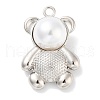 Alloy Rhinestone Pendants ALRI-S001-03-1