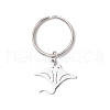 Ocean Theme 304 Stainless Steel Keychains KEYC-JKC01213-3