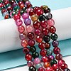 Natural Agate Beads Strands G-C082-A01-15-2