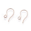 304 Stainless Steel Earring Hooks STAS-O110-19RG-2