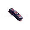 Ethnic Style Embroidery Polyester Ribbons OCOR-WH0066-36-2