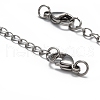 304 Stainless Steel Chain Extender X-STAS-O083-07-2