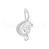 Alloy Rhinestone Brooches PW-WGAB9D4-07-1