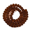 Transparent Glass Beads Strands X-EGLA-A044-T8mm-MD02-3