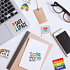 Safe Space Theme Waterproof Self Adhesive Paper Stickers DIY-F108-15-3