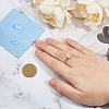 DICOSMETIC 1Pc Adjustable 925 Silver Ring Adjustable Ring Findings FIND-DC0006-63G-3