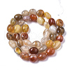 Natural Multi-Color Agate Beads Strands G-R465-44-2