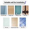 8 Sheets 8 Styles PVC Waterproof Wall Stickers DIY-WH0345-105-4