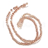 Transparent Baking Painted Glass Beads Strands DGLA-F002-02A-05-3