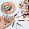 Gorgecraft 14Pcs 7 Colors Alloy Cord Ends FIND-GF0007-11-3