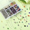 DIY Gemstone Keychain Making Kit DIY-YW0007-33-5