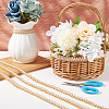 GOMAKERER 20 Yards Polyester Lace Ribbon OCOR-GO0001-18-7